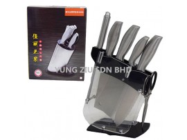 7PCS STAINLESS STEEL KNIFE SET